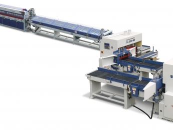 FJL150-8A  全自动连续式梳齿、涂胶、齿接生产线 (电动式)  Dây chuyển  Finger dán ghép tự động  (Kiểu điện)