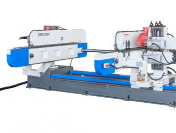 MÁY ĐÁNH MỘNG HAI ĐẦU ( chuyên sàn)QMX3820D 双端齐边开榫机 （地 板 专 用）