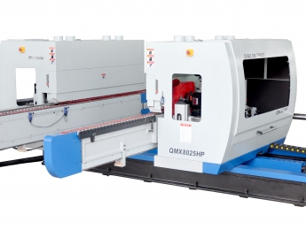 QMX 8025 - HP 双端齐边开榫机（变频高速）Máy đánh mộng 2 đầu (Biến tầng tốc độ cao)